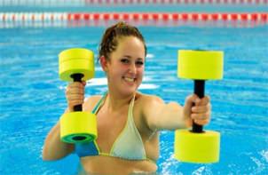 Аквааэробика в бассейне   