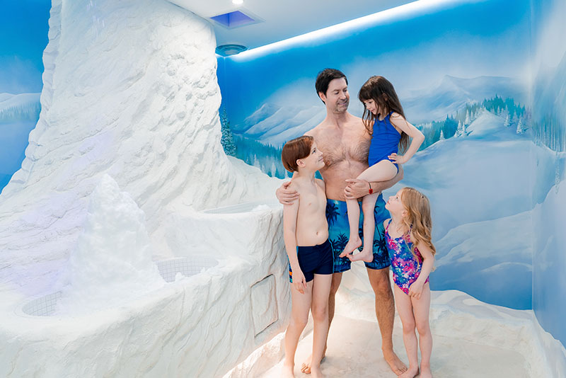 сауна с гималайской солью